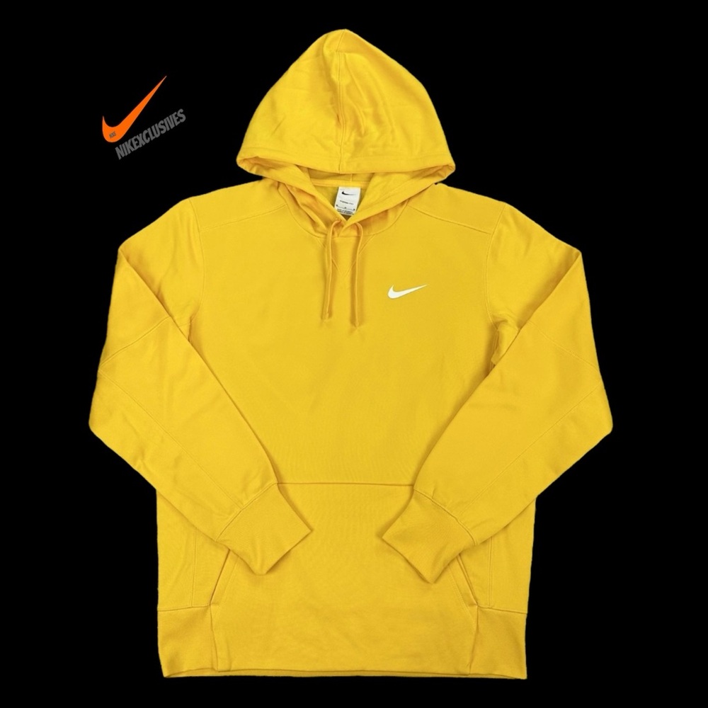 Nike Men’s Therma-Fit Hoodie Pullover Thermal Sweatshirt Yellow M41563 NWT